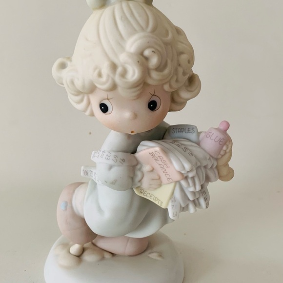 Other - Vintage 1980 Enesco Precision Movements “Lord Help Me Stick To My Job”